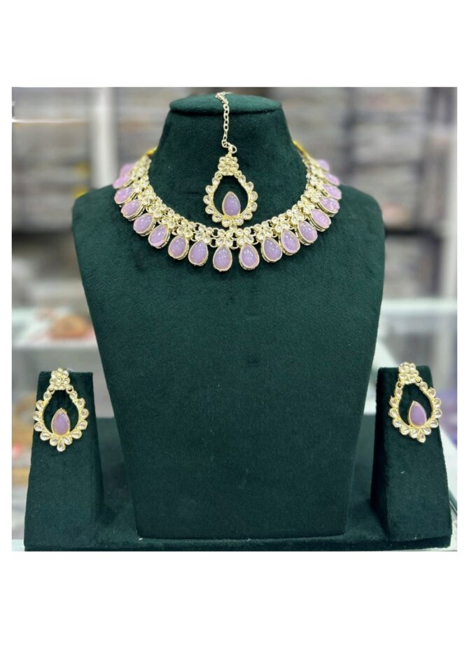 PAKISTANI SEMI BRIDAL NECKLACE