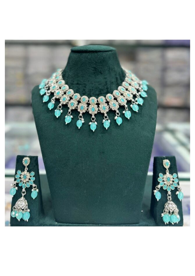 PAKISTANI SEMI BRIDAL  NECKLACE