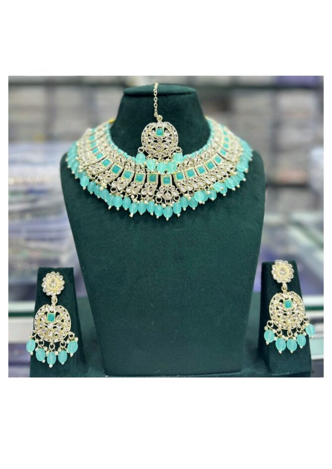 PAKISTANI SEMI BRIDAL NECKLACE