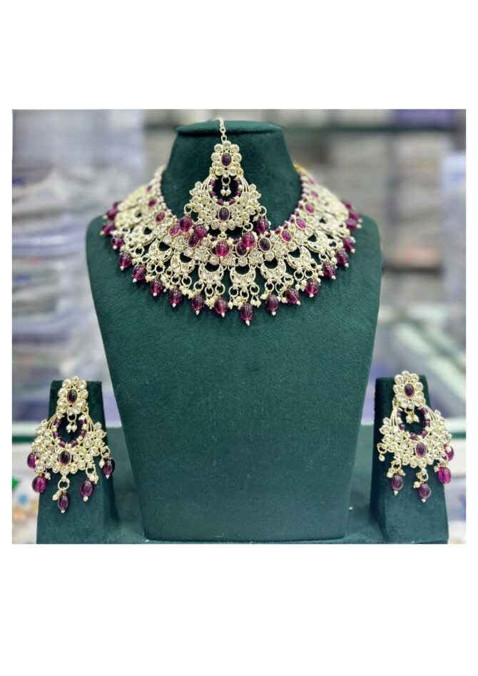 PAKISTANI SEMI BRIDAL NECKLACE