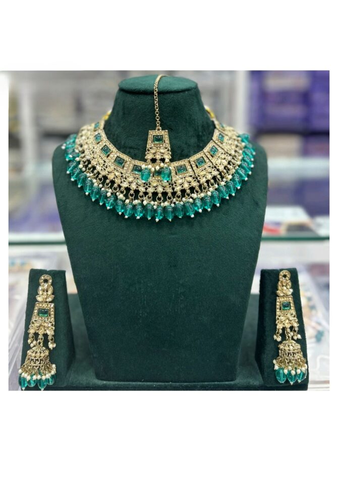 PAKISTANI SEMI BRIDAL NECKLACE