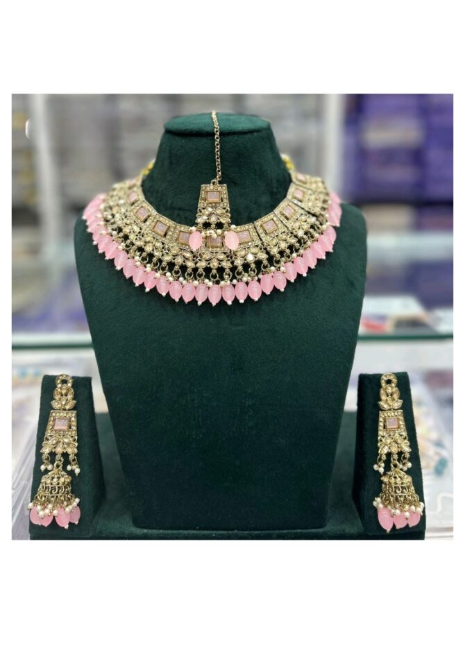 PAKISTANI SEMI BRIDAL NECKLACE