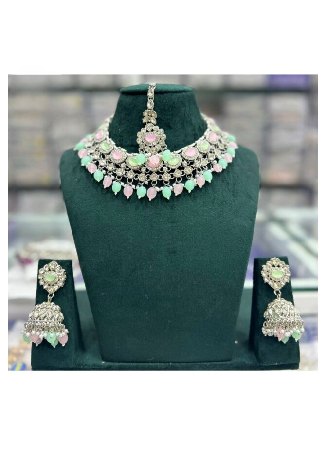 PAKISTANI SEMI BRIDAL NECKLACE