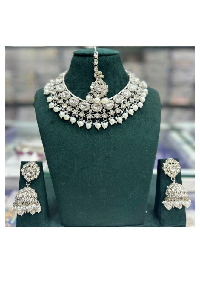 PAKISTANI SEMI BRIDAL NECKLACE