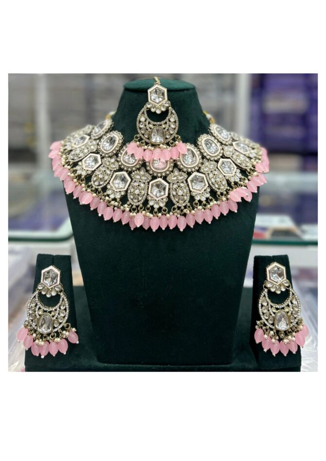 PAKISTANI SEMI BRIDAL NECKLACE