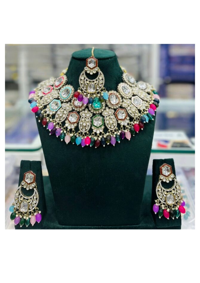 PAKISTANI SEMI BRIDAL NECKLACE