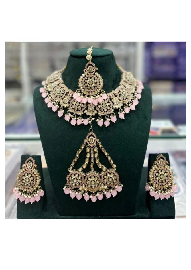 PAKISTANI SEMI BRIDAL NECKLACE