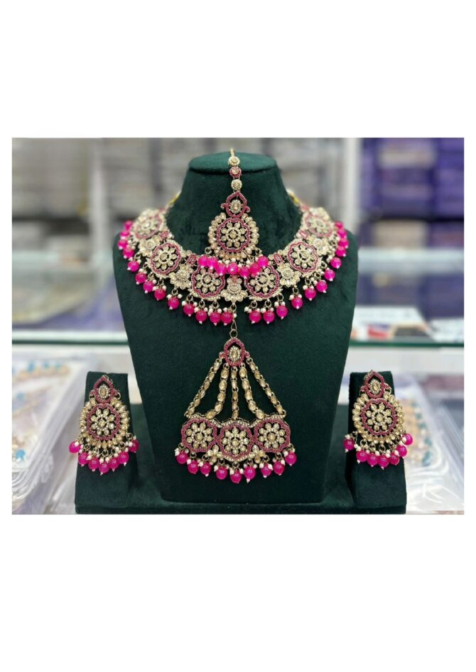 PAKISTANI SEMI BRIDAL NECKLACE